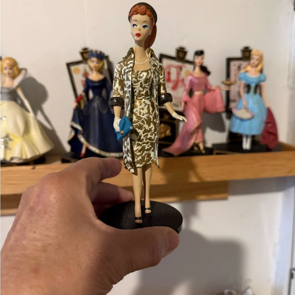 All Elegant Barbie 1990’s Figurine Set - Multicolor